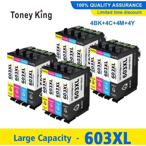 For Epson 603XL 603 T603XL Ink Cartridges t603 Expression Home XP-3100 XP-4100 XP-2100 XP-2105 XP-3105 XP-4105 Printer t603xl
