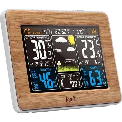 Hygrometer Digital Indoor Thermometer Humidity with Remote Sensor