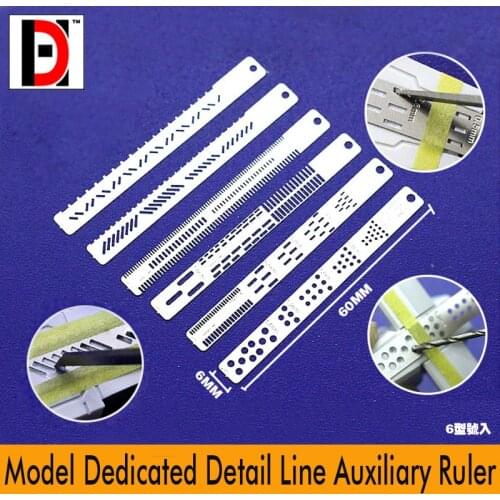 Gundam Model Details Decorations Carving Lines Auxiliary Ruler Modeling Hobby Craft Accessory