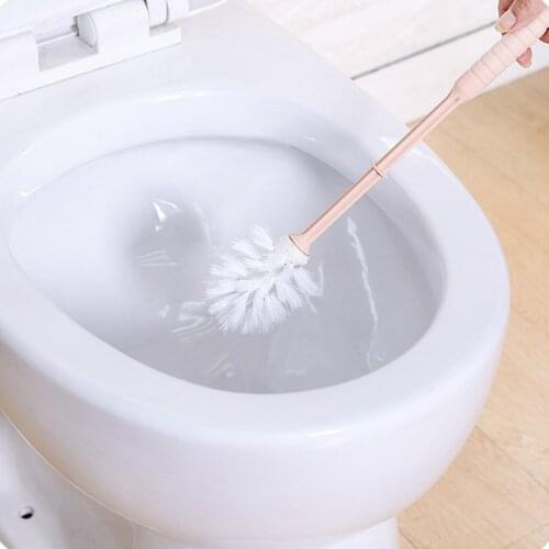 Creative wall-mounted gap soft long-handled toilet brush household floor cleaning bathroom pendant
