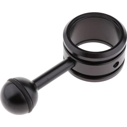 Underwater Dive Photography Flashlight Ball Head Mount Bracket Clip 28-34mm