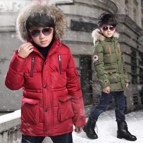 Mangaship Winter Parkas For Boys