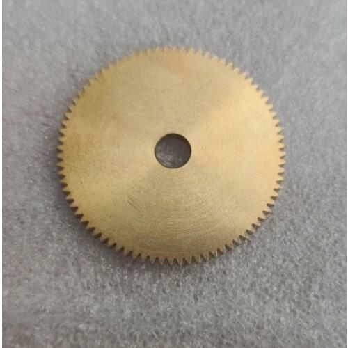 0.4M 24T/28T/80T Copper Gear Thickness 2mm Bore Diameter 1.98mm 2.5mm 4.98mm Small Module