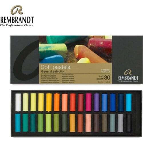 Holland Rembrandt 30 colors soft half color chalk pastels Soft pastels General selection artits quality master specialty paint
