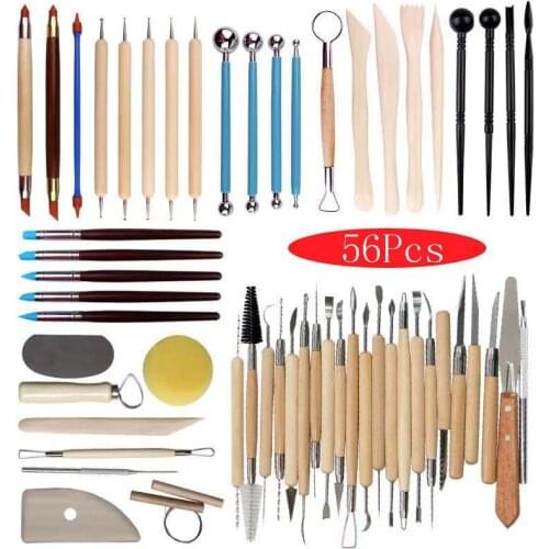 Ceramic Clay Tools Set,Modeling Pottery Clay Sculpting Tools Kits for Beginners Professional Art Crafts,Home Safe for Kids