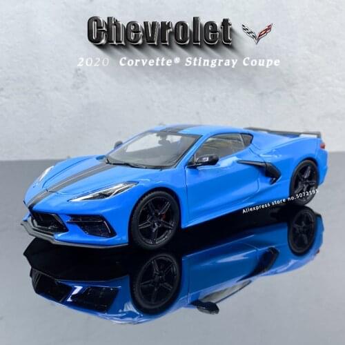 Maisto 1:24 NEW 2020 Chevrolet Corvette Stingray Coupe Z51 simulation alloy car model collection gift toy boys Toys
