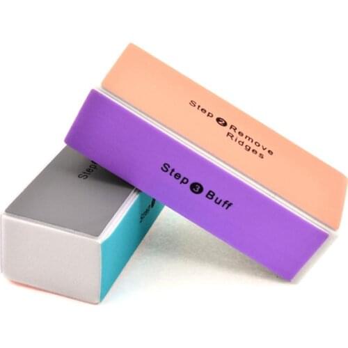 NEW Nail Art Buffer File Buffing Sanding Files 4 Ways Buffing Nail Buffer Buffing Sanding Files Acrylic Pedicure Manicure Polis