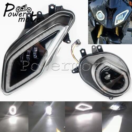 Motorcycle Front LED Light Plug & Play Daytime Running Lamp Replacment Headlight Headlamp for BMW S1000RR S 1000RR 2009-2014