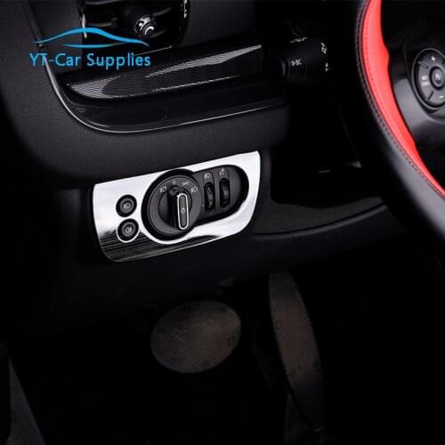 Car head lamp Adjustment switch decoration shell For MINI COOPER S CLUBMAN F54 car sticker Car accessories interior styling