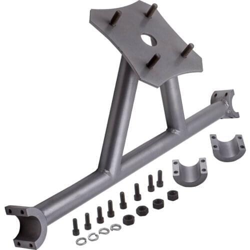 Silver Spare Tire Mount Support Carrier for Polaris UTV RZR XP 1000 Turbo 14-18