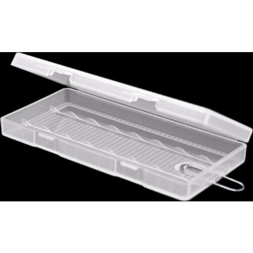 High Quality Transparent Battery Case Holder Hard Plastic Storage Box Cover For 8PCS 18650 batteries Easy To Carry