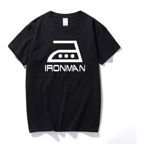 Funny 2017 New novelty Im Ironman Superhero Spoof T Shirt men Fashion Custom Pattern cotton man T-shirt casual Top Tees