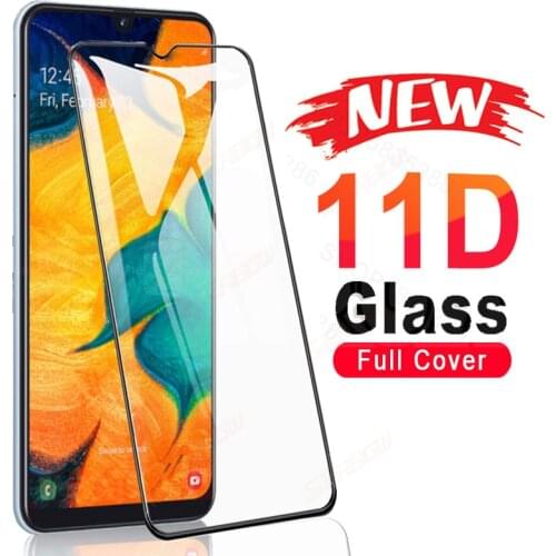11D Tempered Glass On For Samsung Galaxy A01 Core A11 A21 A31 A41 A51 A71 F41 A12 A42 Screen Protector M01 M11 M21 M31 M51 Glass