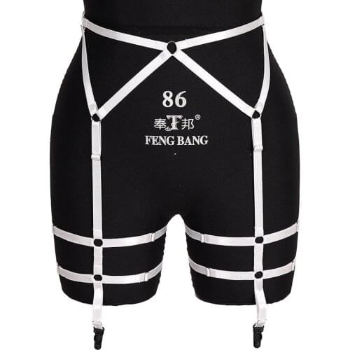 Stocking Belt Bondage Buttockus Harness Femme Gentle Women Sexy Lingerie Erotic Fetish Pole Dance Rave Costume Punk Goth