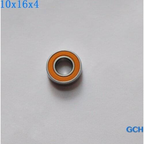 1PC 10X16X4mm SMR1610 2OS CB SRL ABEC7 Stainless Steel Hybrid Ceramic Fishing Reel Bearings By GCH
