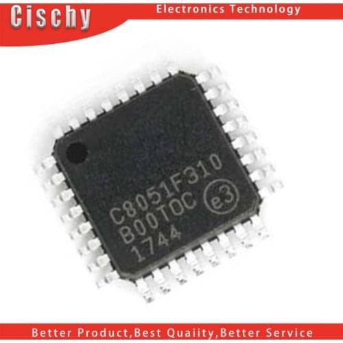 1pcs/lot C8051F310 C8051F310-GQR LQFP-32 In Stock