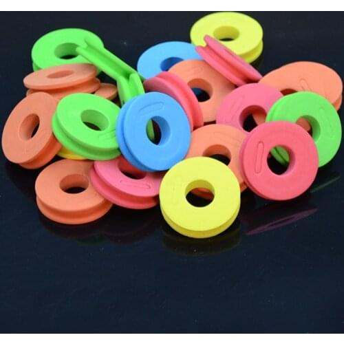 20Pcs Foam Winding Board Fishing Line Reel Shaft Portable Bobbin Spools Winding Board Tackle Box Fishing Accessories New