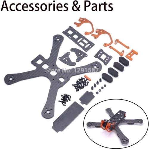 4mm bottom plate arm 2mm top plate Spare Replacement Aluminum Parts Accessories For Chameleon FPV Frame 220mm Quadcopter