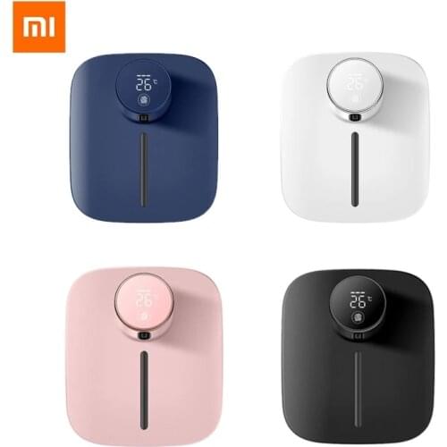Newest Xiaomi Automatic Soap Dispenser Temperature Display USB Rechargeable 320ml Liquid Soap Dispensers Foam Hand Sanitizer