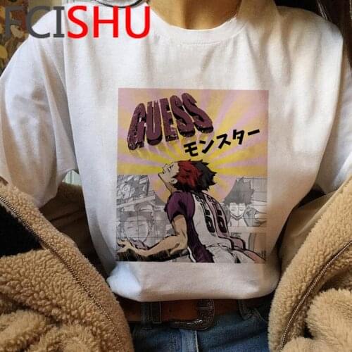 Haikyuu t shirt summer top male harajuku japanese streetwear summer top tshirt graphic tees women ulzzang
