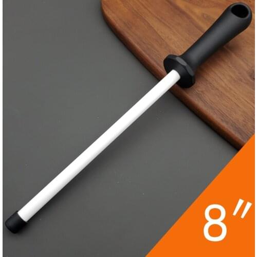 Musats 8"/10" Ceramic Corundum Sharpener Rod Sharpening steel Stick Bar for Blade Sharpening system Sharpening Kitchen Tool
