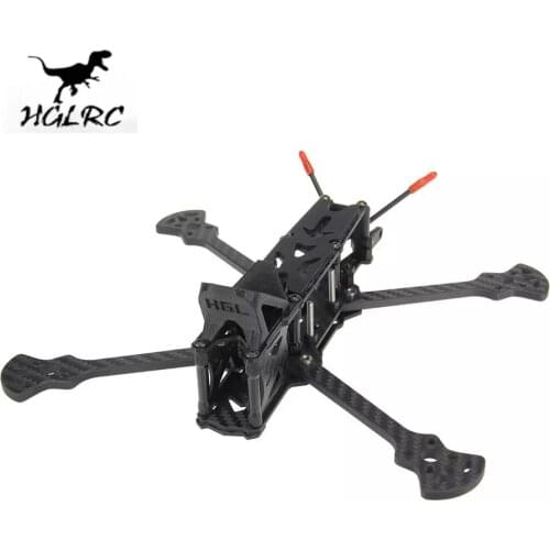 HGLRC Sector 5 v3 Freestyle 5/6/7 Inch 226mm Wheelbase 5mm Arm 3K Carbon Fiber Frame Kit for RC Drone FPV Racing Freestyle