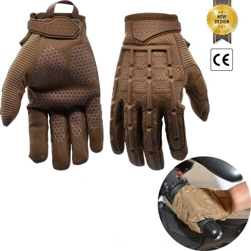 Motorcycle Gloves Waterproof Guantes Moto Motorbike Racing Riding Gloves Military Full Finger Gloves For Honda
