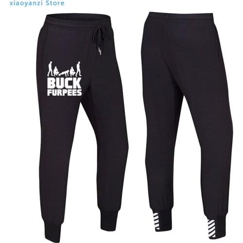 Buck Furpees Burpees Printed Unisex Men 2020 Pants New Fashion Casual Solid Color Fitness Workout Sweatpants Knitted Mens Pants