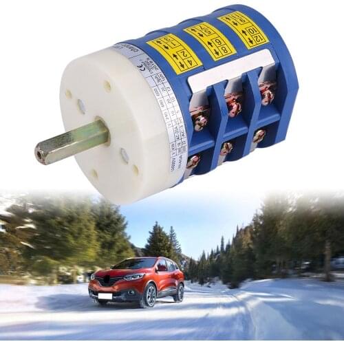 Forward Reverse Switch 240V/480V/600V 40A Tire Changer Machine Motor Forward Reverse Switch Heavy Duty rotary switch