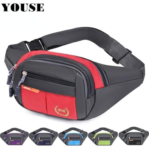 Waist Bag for Running Motorcycle Tactical Shoulder Push-button Phone Case Fanny Pack Women Waterproof Casual Outdoor Traveling