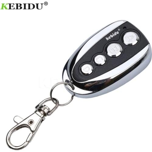 Kebidu Auto Remote Control 433.92 MHz ABCD Gate Copy Remote Controller DC 12V Wireless Duplicator Adjustable Frequency