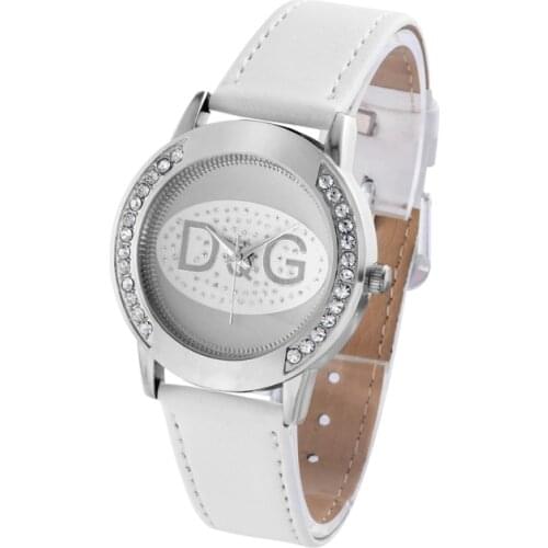 Reloj Mujer Casual Fashion Womens Rhinestone Watch Famous Brand Quartz Watches Womens High Quality Leather Wristwatches Chasy