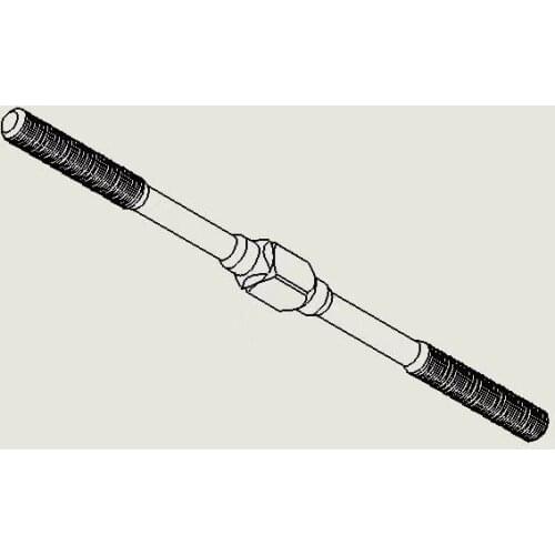 M5x65 Gr5 Titanium alloy steering thread rod/turnbukle serian