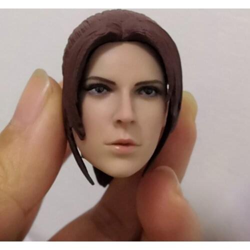 1/6 female figure girl head sculpture, used for 12-inch action figure body