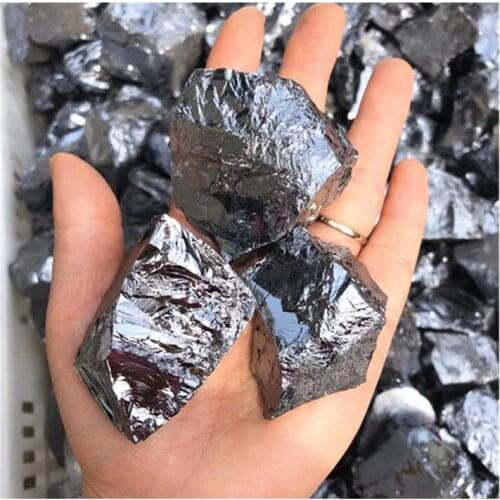 Terahertz Raw Stone Natural Minerals Crystal Gemstone For Healing Reiki