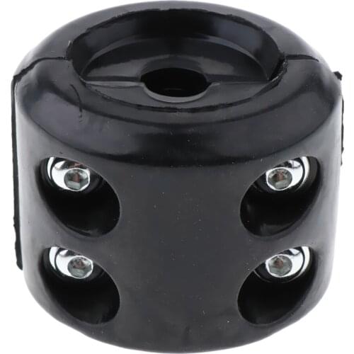 Winch Cable Hook Stopper Rubber Winch Rope Line Saver Winches Vehicle Parts for ATV UTV Black /Orange