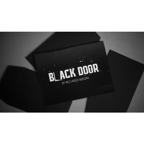 Black Door by Riccardo Berdini (2 Envelopes) Close Up Magic Illusion Mentalism Tricks ,Goocheltrucs Professionele Close-Up