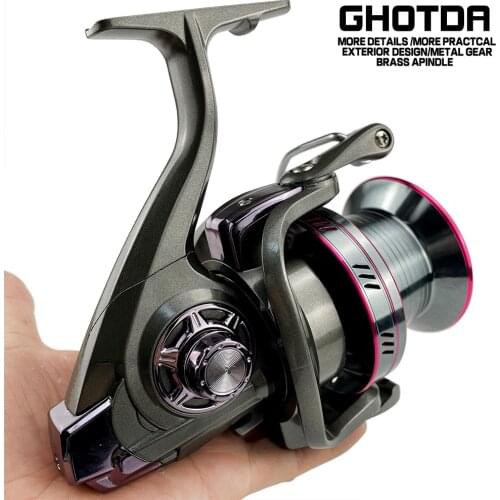 High Quality 12+1BB Fishing Reel 4.0:1 Gear Ratio Max Drag 20-30 kg Spinning Reel Casting Reel For Saltwater Fishing