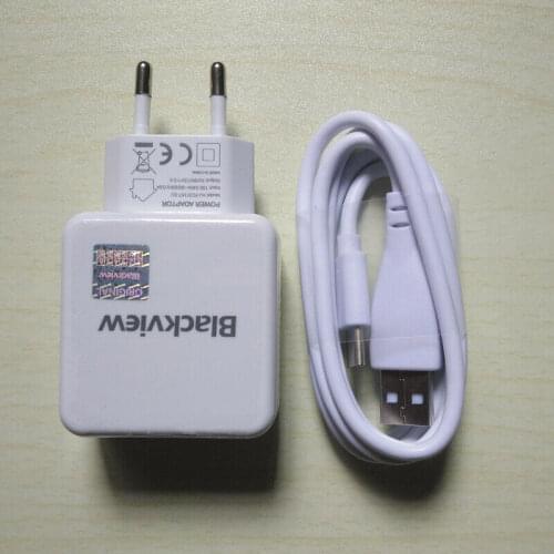 Original New for Blackview BV9600 Pro Power AC Adapter Fast Charger MTK PE Wall Charger+Type-C USB Cable