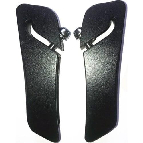 Bicycle Parts 1 Pair Wear-resistant Aluminum Alloy Horn Deputy Handle Fixed Bicycle Vice MTB Bike Handlebar Cycling