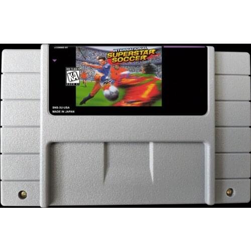 16Bit Games ** INTERNATIONAL SUPERSTAR SOCCER ( USA Version!! )