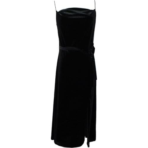 2021 New Fashion High Quality Womens Dress Summer Long Thin Woman Dress Temperament is slim and sexy Dress