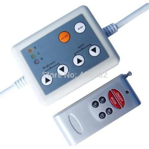4set/lot Rgb Led Rf Controller 6key DC12V~24V Wireless Rf Led Remote Controller Rgb For Smd Led Strip