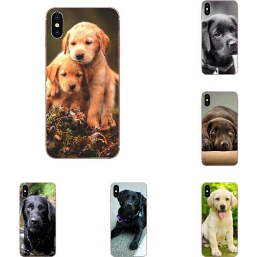 Lovely Block Phone Case For HTC U11 Life Capa U11 Plus U 11 U12 Life Puppy Labrador Retriever Dog Tpu