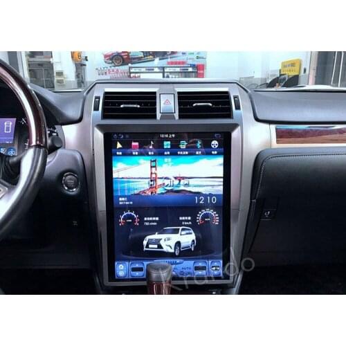 Krando Android 9.0 15" verticial screen car entertainment system for Lexus GX400 GX460 2010-2018 radio audio stereo WIFI