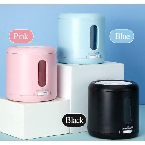 TENWIN MINI Electric Pencil Sharpener Convenient Effortless Multifunctional Portable School Children Supplies Stationery