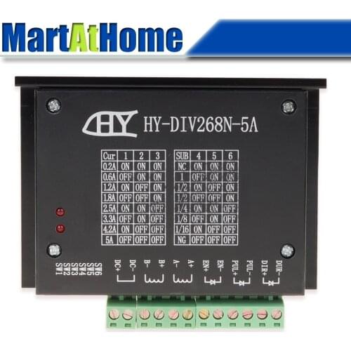 Free Shipping CNC Single Axis Two Phase TB6600 Hybrid Stepper Motor Driver 0.2A ~ 5A DC 12 ~ 48V #SM576 @CF