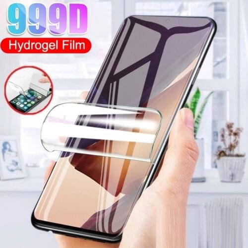 Hydrogel Film Soft Screen Protector For Samsung Galaxy Note 20 Ultra 5G 10 Lite S20 FE S8 S9 S10 PLus S10E A50 A51 No Glass