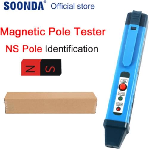 Magnetic Pole Identifier Magnetic Tester North and South poles Tester Magnets Pole NS Class Measurement Magnetic Pole Instrument
