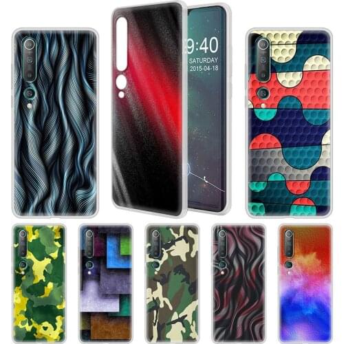 Marble Module Soft Case For Xiaomi Mi Note 10 Lite 5G 11 Poco X3 NFC 10T 9T F1 CC9 9 Pro Translucent Back Phone Cases Fashion